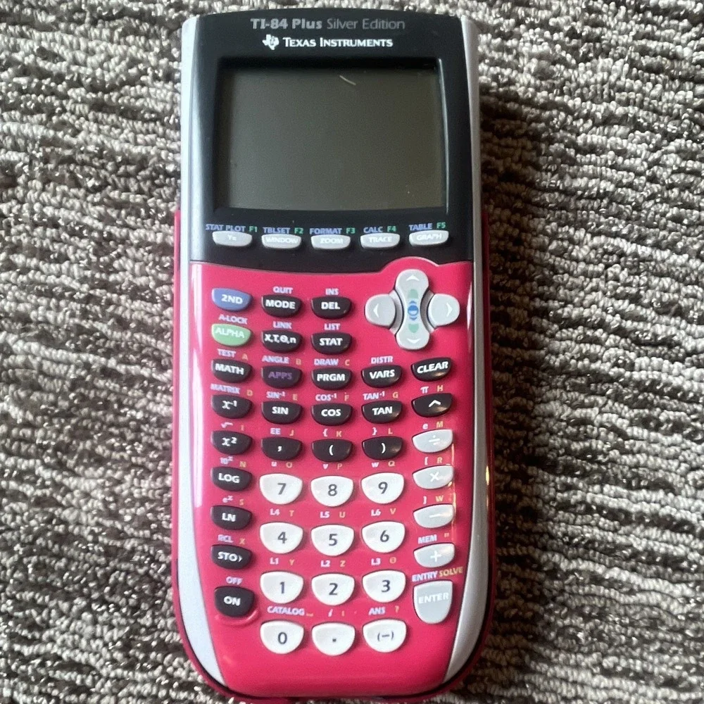 Texas Instruments TI-84 Plus Silver Edition Programmable LCD Graphing Handheld